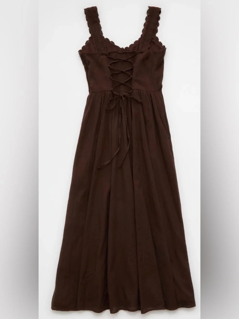 AE Sweetheart Corset Midi Dress - Picture 3 of 6